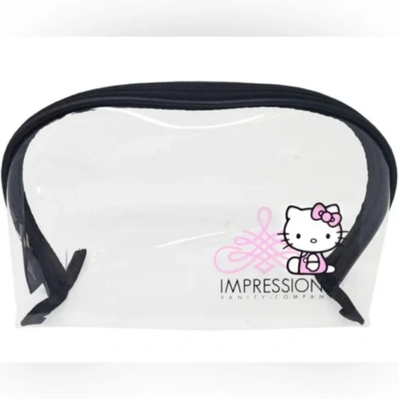 Hello Kitty Clearance Price is Firm! Impressions Vanity Travel Bag Set (P030) - Picture 4 of 7